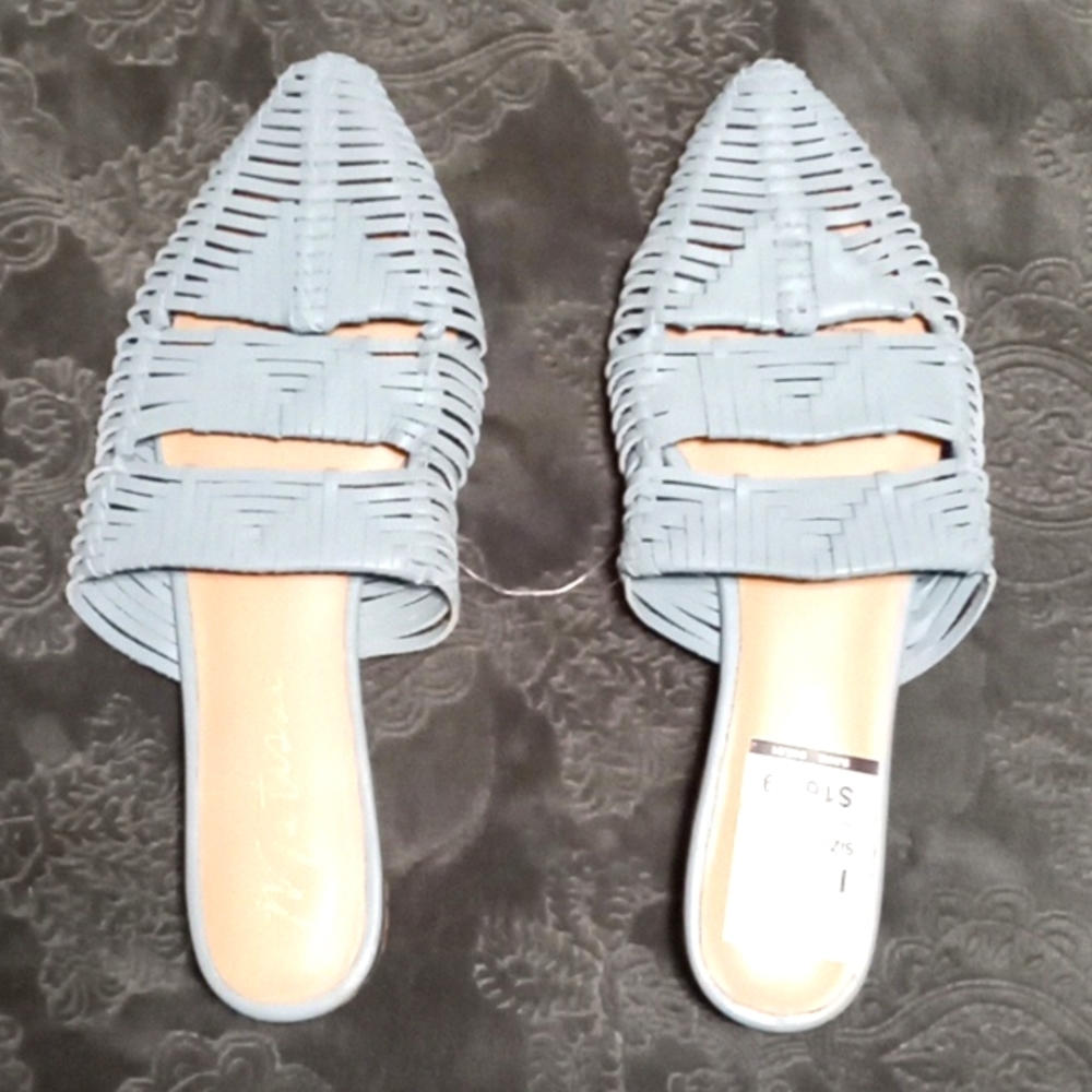 Beautiful Powder Blue Color Flats (New Shoes) Women's Size 9 - Picture 3 of 6